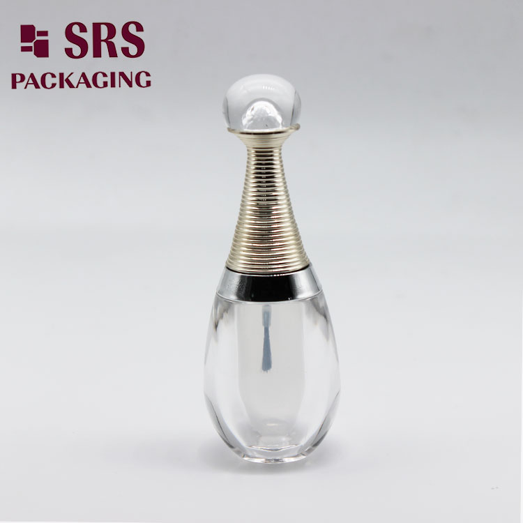 SRS Cosmetic Empty Mini Acrylic 8ml Nail Polish Bottle